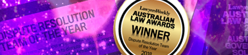 Australian Law Awards 2018