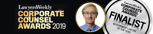 Ian Deane, Corporate Counsel Awards Finalist 2019